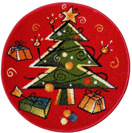 Covor Kolibri, Rotund, Craciun 11505 67x67 cm, 2350 gr/mp [0]