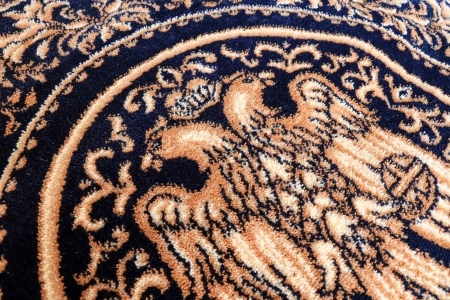 Covor Lotos, Model Bisericesc, 15032-810, Albastru, Diverse Dimensiuni, 1800 gr/mp [2]