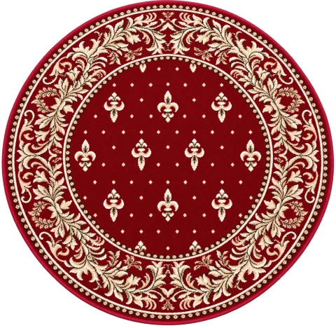 Covoare Bisericesti - Covor Lotos, Model Bisericesc, 15033, Grena, Rotund, Diverse Dimensiuni, 1800 gr/mp