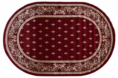 Covor Lotos Oval, Model Bisericesc, 15033, Rosu, Diverse Dimensiuni [1]
