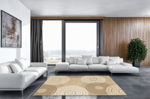 Covor Modern, Cardinal 25511, Bej, 80x150 cm, 2100 gr/mp [1]