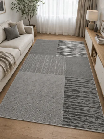 Covoare Living - Covor Modern, Jeans 19244, Gri, Diverse Dimensiuni