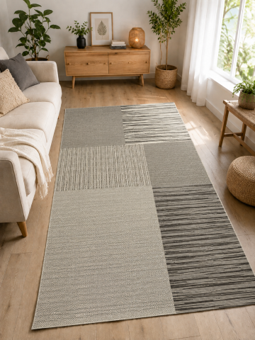 Covoare Living - Covor Modern, Jeans 19224, Gri, Diverse Dimensiuni