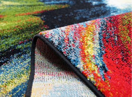 Covor Abstract, Kolibri 11017, Multicolor, Rotund, 80x80 cm, 2200 gr/mp [2]