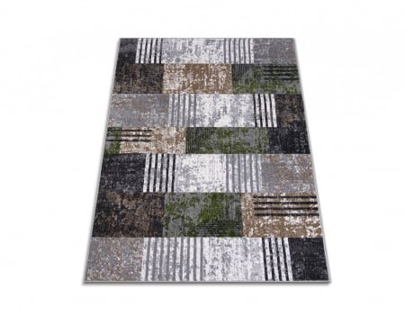 Covor Modern, Kolibri 11583, Gri/Maro, Diverse Dimensiuni, 2200 gr/mp [2]