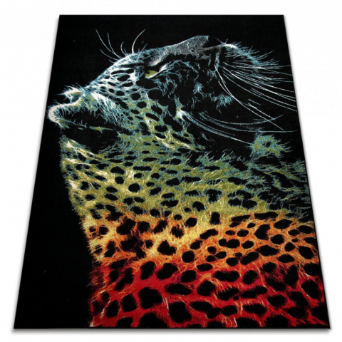 Covor Modern, Kolibri Black Leopard, Diverse Dimensiuni, 2300 gr/mp [4]