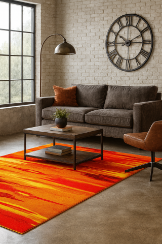 Covoare Living - Covor Modern, Kolibri Camo 11010, Diverse Dimensiuni, 2200 gr/mp