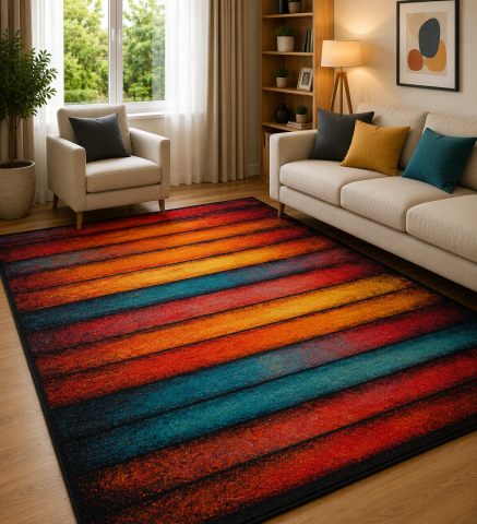 Covoare Living - Covor Modern, Kolibri Multicolor 11196, Diverse Dimensiuni, 2200 gr/mp