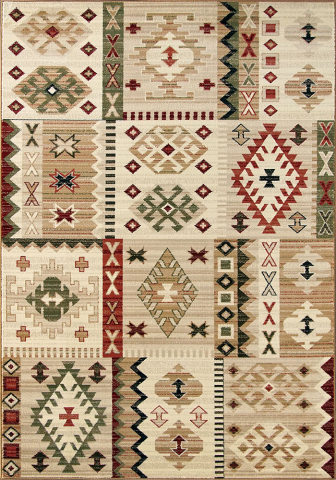 Covoare Dormitor - Covor Modern, Lotos 15081, Multicolor, 120x170 cm