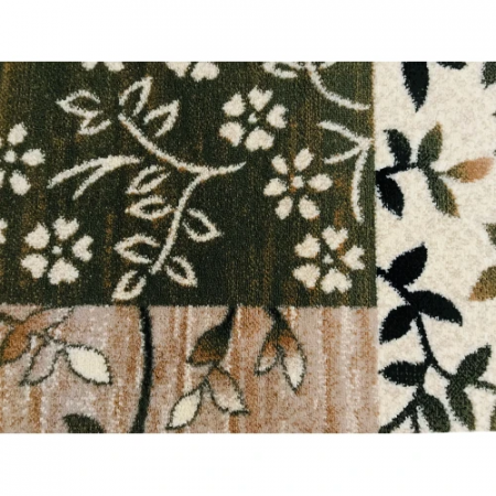 Covor Modern, Lotos 1521, Crem / Verde, Diverse Dimensiuni, 1800 gr/mp [4]