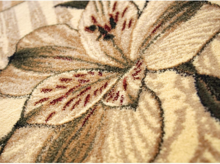 Covor Floral, Lotos 1563, Crem, Diverse Dimensiuni [2]