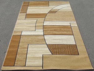 Covor Modern, Lotos 538, Crem / Bej, Diverse Dimensiuni, 1800 gr/mp [2]