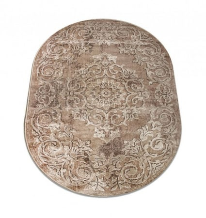Covor Modern, Mira 24016, Bej, Oval, Diverse Dimensiuni [1]