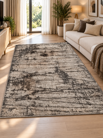 Covoare Living - Covor Modern, Mira 24156, Gri/Maro, Diverse Dimensiuni