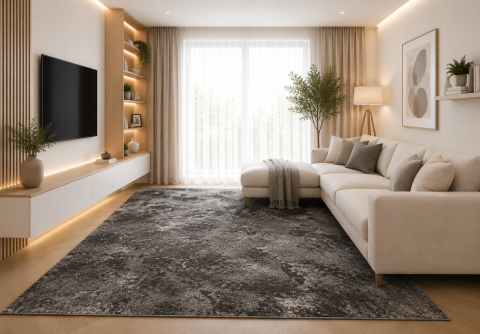 Covoare Living - Covor Modern, Mira 24137, Gri, Dreptunghiular, Diverse Dimensiuni