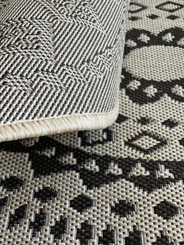 Covor Modern, Natura 19100, Rotund , Bej/Maro, 1500 gr/mp, Diverse Dimensiuni [5]