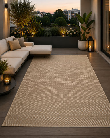 Covoare Living - Covor Modern, Origami 9428, Bej, Diverse Dimensiuni