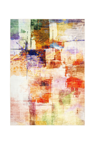 Covoare Living - Covor Modern Visionary 134, Multicolor , Inaltime fir 6 mm
