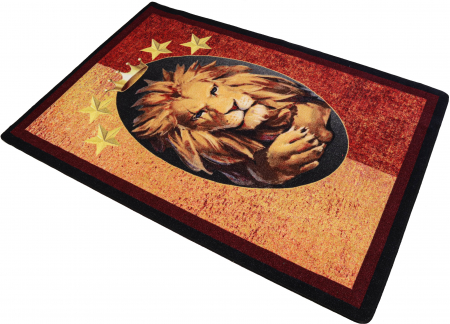 Covor Pentru Copii, Antiderapant, Aslan, 133x190 cm, 1275 gr/mp [3]