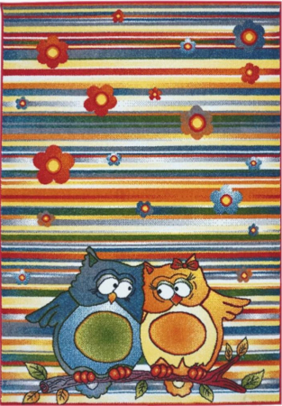 Covor Pentru Copii, Kolibri Bufnite, 11182-140, Multicolor, Diverse Dimensiuni, 2200 gr/mp [0]