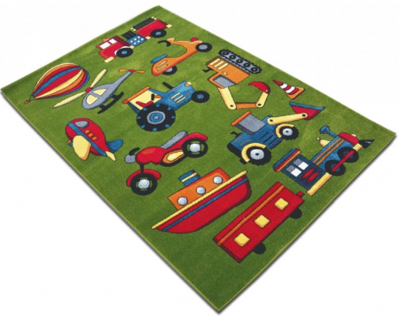 Covor Pentru Copii, Kolibri 11242, Verde, 160x230 cm, 2200 gr/mp [2]