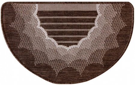 Covorase Intrare - Covor Pentru Usa Intrare, Flex 19162-91, Antiderapant, Maro, 50x80 cm