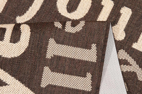 Covor Pentru Usa Intrare, Flex 19501-91, Antiderapant, Maro, 50x80 cm [3]