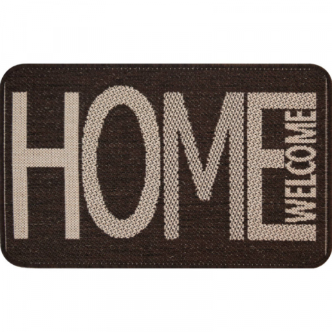 Covorase Intrare - Covor Pentru Usa Intrare, Flex 19503, Antiderapant,  Maro 50x80 cm