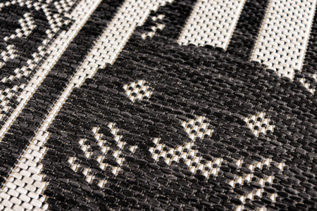 Covor Pentru Usa Intrare, Flex 19637/08, Antiderapant, Gri / Negru, 50x80 cm [2]