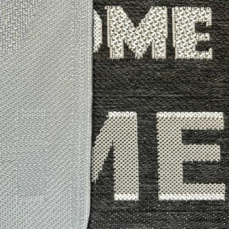 Covor Pentru Usa Intrare, Flex 19159-80, Antiderapant, Gri / Negru, 50x80 cm [4]