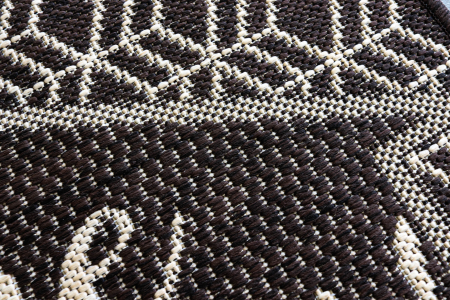 Covor Pentru Usa Intrare, Flex 19683, Antiderapant, Maro, 50x80 cm [2]