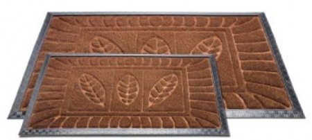 COVORASE - Covor Pentru Usa Intrare, Model Syntetic , Antiderapant, Maro, Diverse Dimensiuni