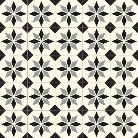 LINOLEUM - Linoleum Model Scottsdale 099, Latime 200 cm, Alb / Negru
