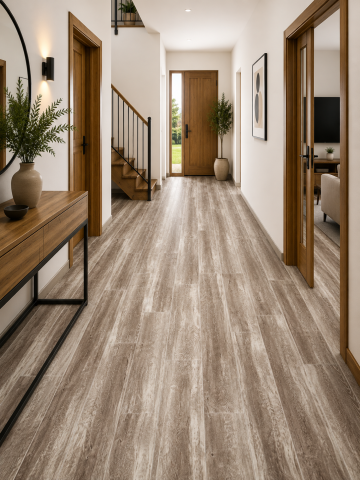 LINOLEUM - Linoleum PVC, Bern Oak 094-5 Latime 2 m, Suport Pâslă