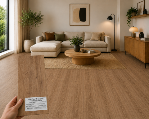 LINOLEUM - Parchet LVT 8089-3  Aspect Lemn – Pardoseală Vinil 2.0 mm, Clasa Trafic 32, 84.99 lei/mp!