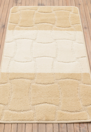 Set 2 Covorase Baie, Antiderapante, Sariyer Beige [4]