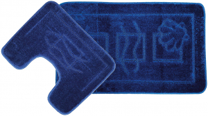 Set 2 Covorase Baie, Antiderapante, Maritime Dark Blue [0]