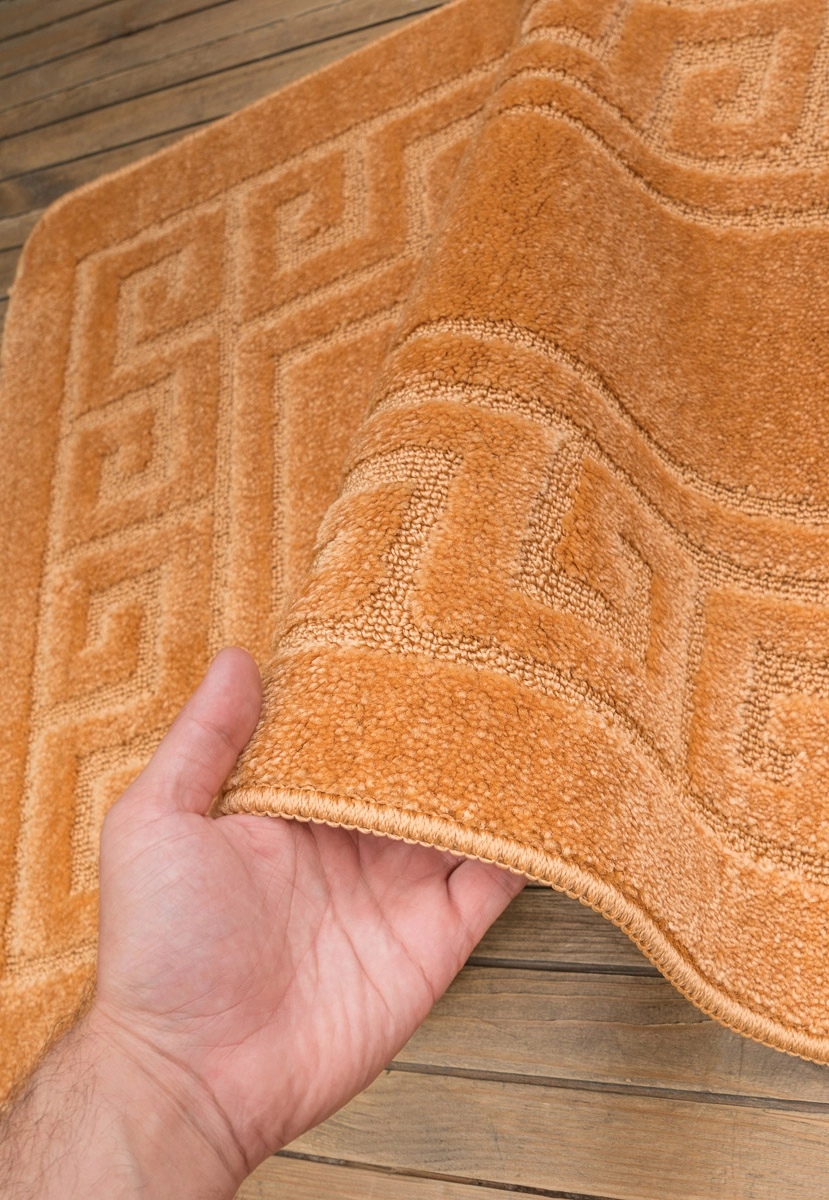 Set 2 Covorase Baie, Antiderapante, Ethnic Salmon [4]