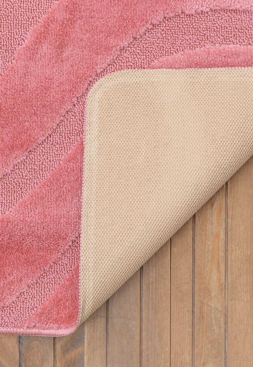 Set 2 Covorase Baie, Antiderapante, Symphony Roz, 60x100 cm, 50x80 cm [6]
