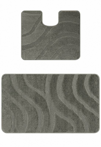 Set 2 covorase baie Symphony 2572 , Gri [0]