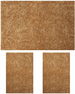 Set 3 Covoare Fantasy 12500-12, Maro Deschis, 2 buc 60x110 cm, 1 buc 120x170 cm [0]