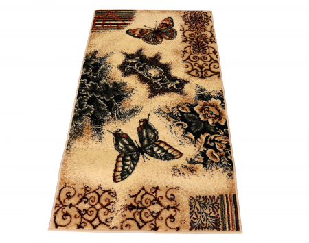 Set 3 Covoare Lotos 1607 Fluturi, Multicolor: 2 buc. 80x150 cm, 1 buc. 150x230 cm. [10]