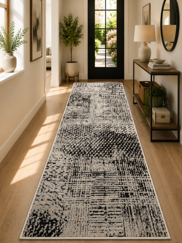 Traverse Hol - Traversa Antiderapanta Flex, 19197, Bej, Latime 100 cm, Diverse Lungimi