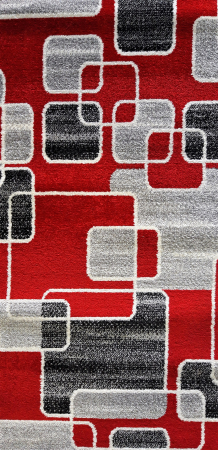 Traversa Cappuccino 16402, Rosu, 80x90 cm, 1700 gr/mp [3]