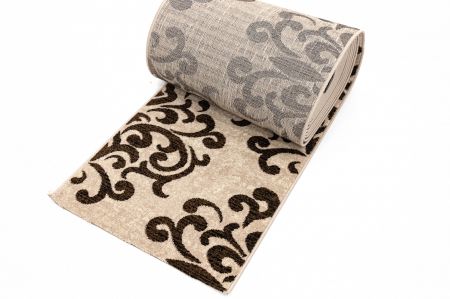 Traversa Covor, Cappuccino 16028, Bej / Maro, Latime 80 cm, Diverse Lungimi, 1700 gr/mp [1]