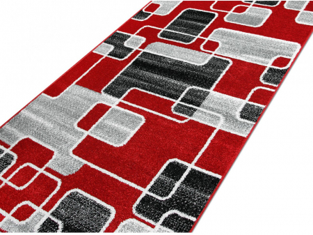 Traversa Covor, Cappuccino 16402, Rosu, 80 x 90 cm, 1700 gr/mp  [2]