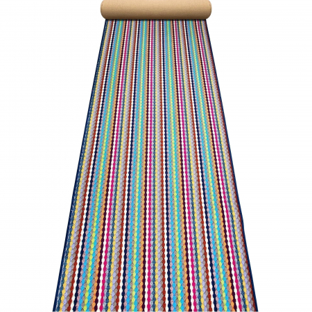 Traversa Antiderapanta, Jolly, Multicolor, Latime 67 cm, Diverse Lungimi [4]