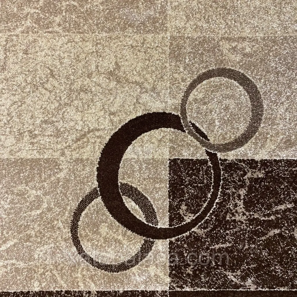 Traversa Covor, Daffi 13058, Bej / Maro, 150x150 cm [1]