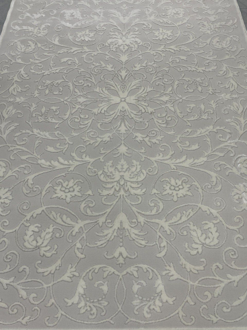 Traverse Moderne si Geometrice - Traversa Covor, Itea 42001, Gri, Latime 58 cm, Diverse Lungimi