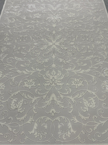 Traverse Moderne si Geometrice - Traversa Covor, Itea 42001, Gri, Latime 78 cm, Diverse Lungimi